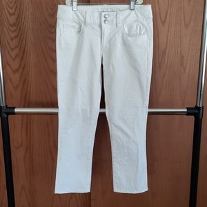 American Eagle White Artist Crops